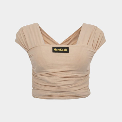 MomKoala Flexible - Kum Beji Wrap Sling Çocuk Taşıyıcı