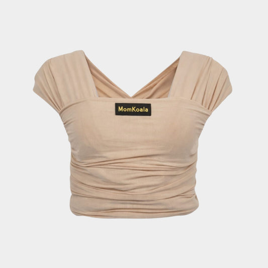 MomKoala Flexible - Kum Beji Wrap Sling Çocuk Taşıyıcı