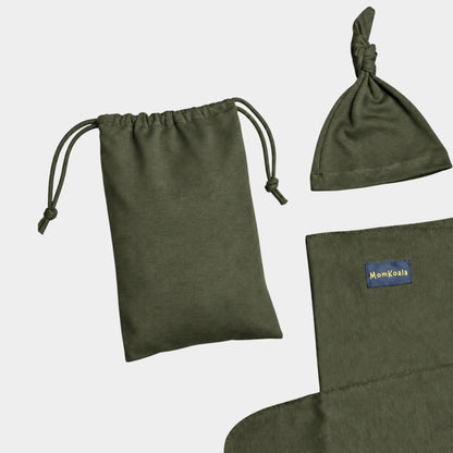 MomKoala Flexible - Haki Wrap Sling Çocuk Taşıyıcı