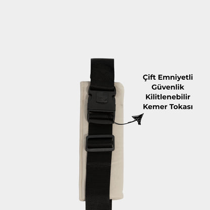 MomKoala Essential - Bej Yan Sling Çocuk Taşıyıcı