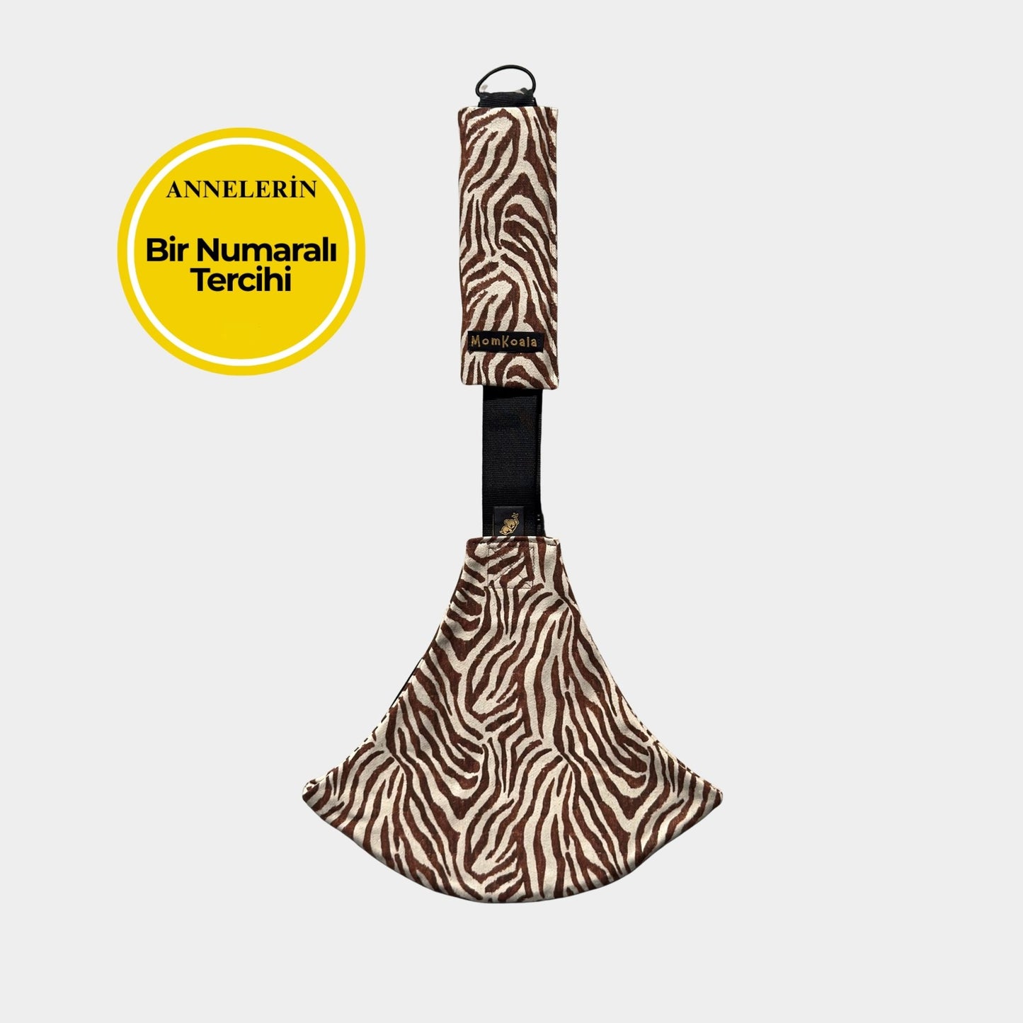MomKoala Signature - Zebra Yan Sling Çocuk Taşıyıcı