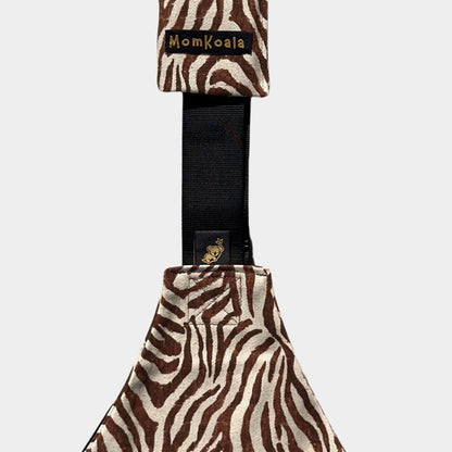 MomKoala Signature - Zebra Yan Sling Çocuk Taşıyıcı