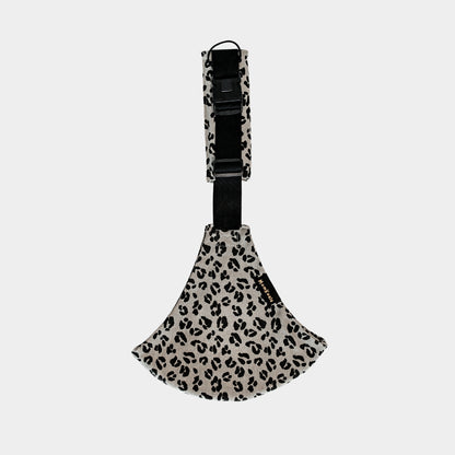 MomKoala Signature - Gri Leopar Yan Sling Çocuk Taşıyıcı