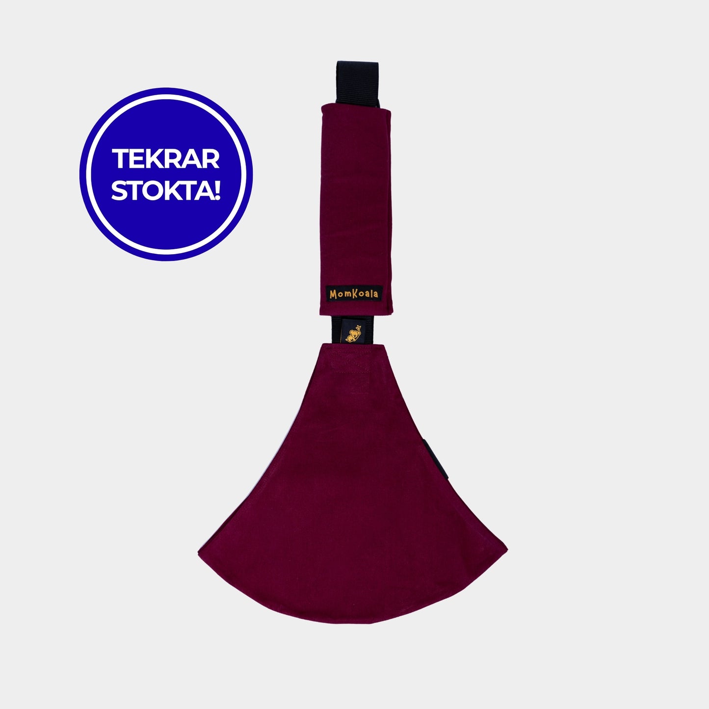 MomKoala Essential - Bordo Yan Sling Çocuk Taşıyıcı