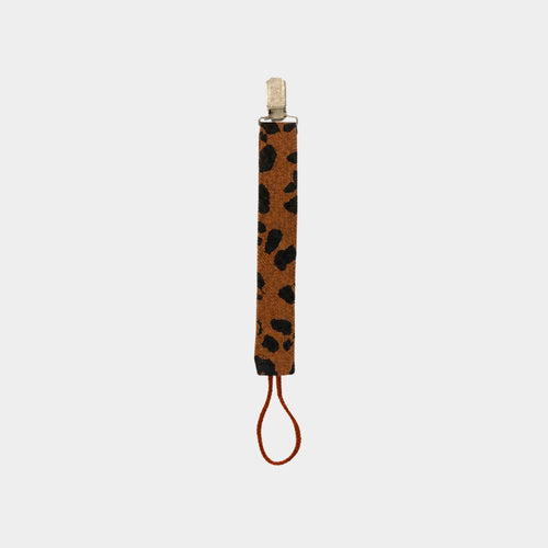 MomKoala Signature - Kahve Leopar Emzik Tutacağı