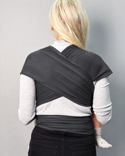 MomKoala Flexible - Füme Wrap Sling Çocuk Taşıyıcı