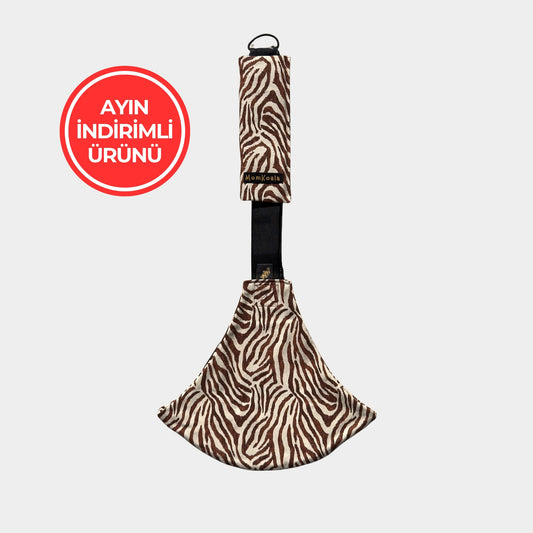 MomKoala Signature - Zebra Yan Sling Çocuk Taşıyıcı
