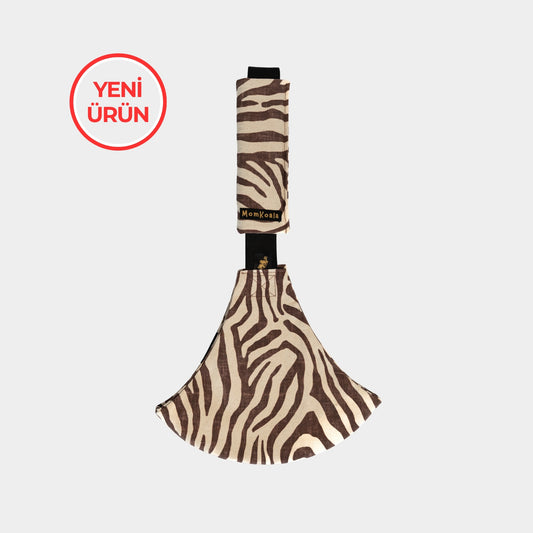 MomKoala Signature - Zebra Yan Sling Çocuk Taşıyıcı