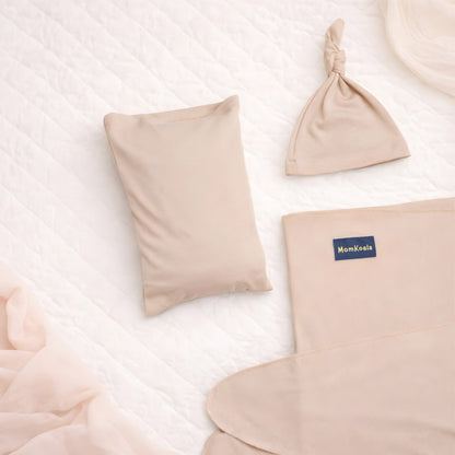 MomKoala Flexible - Kum Beji Wrap Sling Çocuk Taşıyıcı